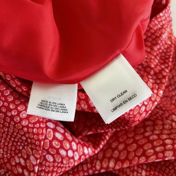 Black Label By Evan Picone Fit & Flare Midi Dress 14 Multicolor Sleeveless Zip - Picture 7 of 10